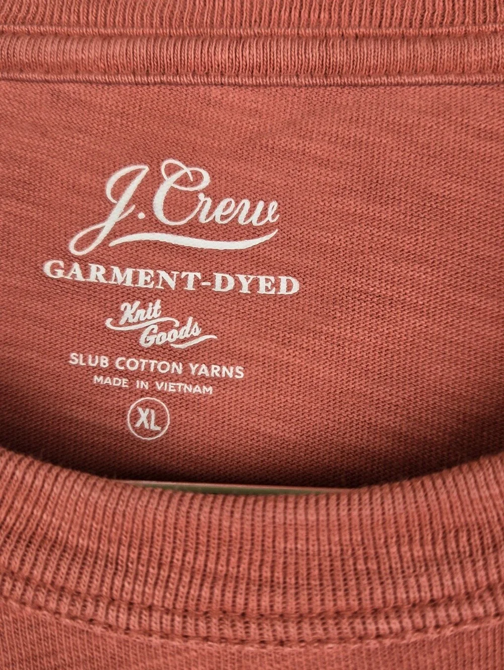 J. Crew‎ Garmet Dyed Pocket  MensT-Shirt XL